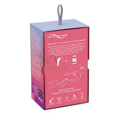 Вакуумный смарт-стимулятор для пар Melt by We-Vibe Coral, удобно совмещать с проникающим сексом,  - 10