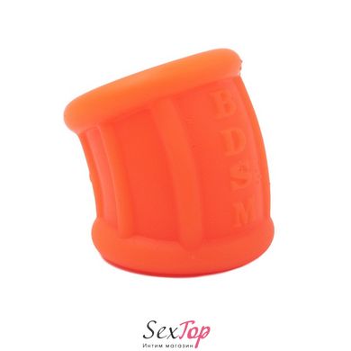 Hyperelastic Silicone Testicular Ring Orange IXI61061 фото