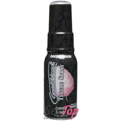 Спрей для минета Doc Johnson GoodHead Tingle Spray – Cotton Candy (29 мл) со стимулирующим эффектом SO3495 фото