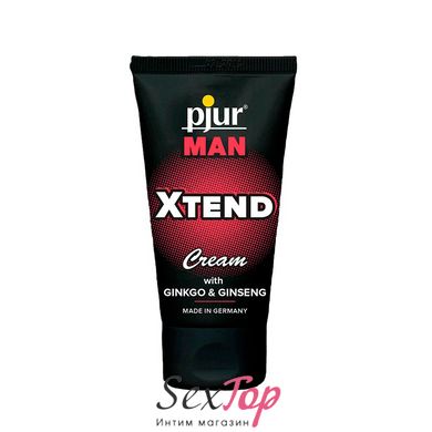 Крем для пеніса стимулювальний pjur MAN Xtend Cream 50 ml, з екстрактом гінкго та женьшеню PJ12900 фото