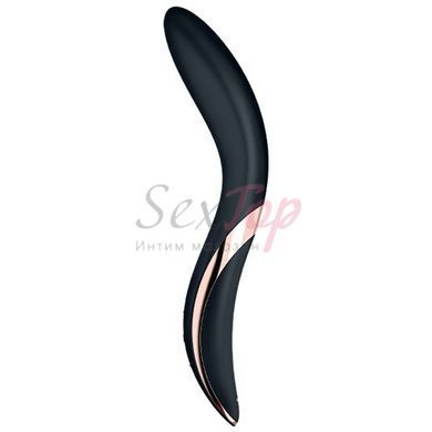 Вібратор із перлинною стимуляцією точки G Satisfyer Rrrolling Explosion Black - фото товару 3