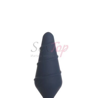Анальная пробка Lux Active Twist Plug Small Blue &mdash;  фото товара 3