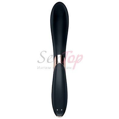 Вібратор із перлинною стимуляцією точки G Satisfyer Rrrolling Explosion Black - фото товару 6