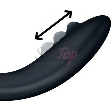 Вібратор із перлинною стимуляцією точки G Satisfyer Rrrolling Explosion Black - фото товару 2