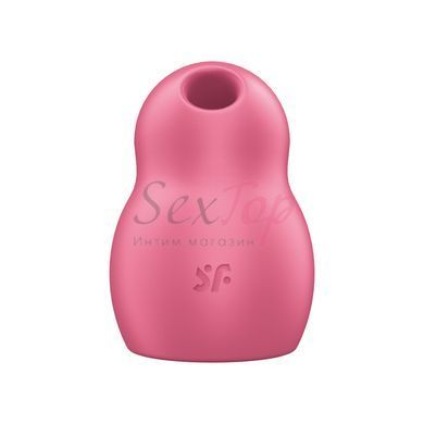 Вакуумний стимулятор з вібрацією Satisfyer Pro To Go 1 Red - фото товару 6