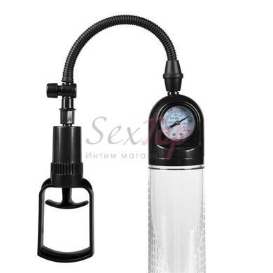 Manual Penis Pump With Valve Psx03 Crystal &mdash;  фото товара 2