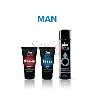 Крем для пениса стимулирующий pjur MAN Xtend Cream 50 ml, с экстрактом гинкго и женьшеня &mdash;  фото товара 3