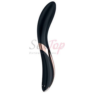 Вібратор із перлинною стимуляцією точки G Satisfyer Rrrolling Explosion Black - фото товару 5
