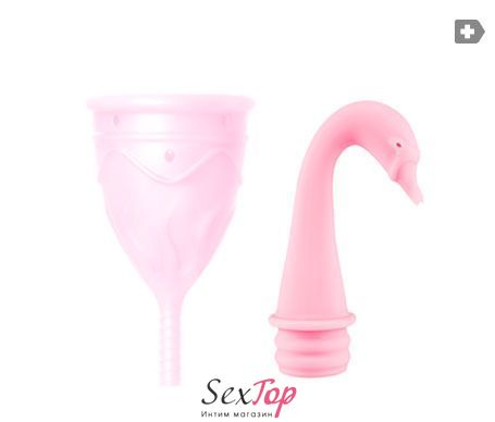Менструальная чаша Femintimate Eve Cup размер S с переносным душем, диаметр 3,2см FM531 фото