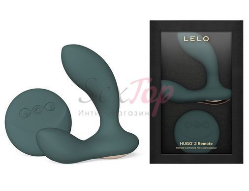 Массажер простаты LELO Hugo 2 Remote Green &mdash;  фото товара 2