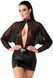 Платье Noir Handmade F348 Powerwetlook and tulle dress - L &mdash; фото 1 из 8