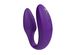 Смарт-вібратор для пар We-Vibe Sync 2 Purple, 10 віброрежимів, пульт ДК SO8762 фото 5