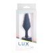 Анальная пробка Lux Active Twist Plug Small Blue &mdash; фото 6 из 9