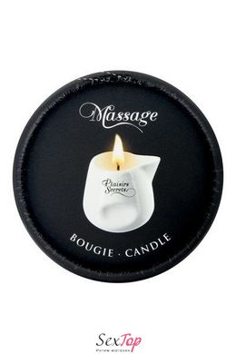 Массажная свеча Plaisirs Secrets Peach (80 мл) подарочная упаковка, керамический сосуд SO1849 фото