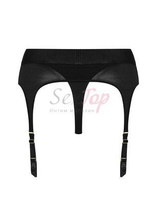Трусы для страпона с подвязками для чулок Strap-On-Me REBEL HARNESS - M &mdash;  фото товара 4