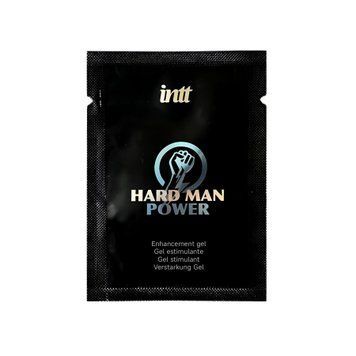 Пробник стимулювального гелю для пеніса Intt Hard Man Power (2 мл),  - 1
