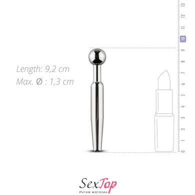 Полый уретральный стимулятор Sinner Gear Unbendable - Hollow Penis Plug, длина 7,5см, диаметр 12мм SO4582 фото