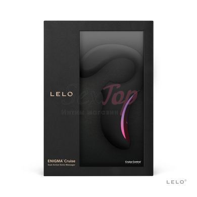 Кліторально-вагінальний звуковий стимулятор LELO Enigma Cruise Black - фото товару 10