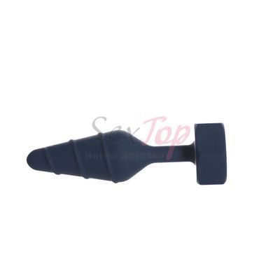 Анальная пробка Lux Active Twist Plug Large Blue &mdash;  фото товара 2
