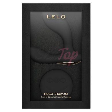 Масажер простати LELO Hugo 2 Remote Black - фото товару 4