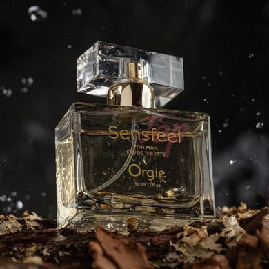 Мужские духи с феромонами Orgie &ndash; Sensfeel for Man (50 мл), цитрусово-древесный аромат &mdash;  фото товара 4