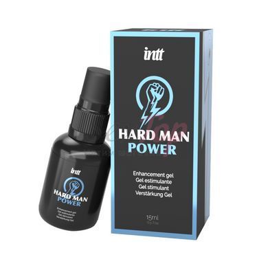 Стимулирующий гель для пениса Intt Hard Man Power (15 мл) &mdash;  фото товара 2