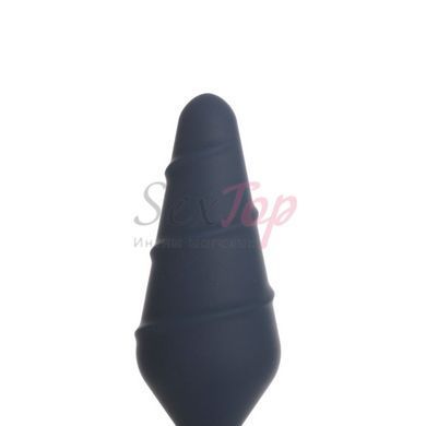 Анальная пробка Lux Active Twist Plug Large Blue &mdash;  фото товара 3
