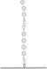 Сукня Noir Handmade F307 Mirage wetlook mini dress with jewelry rhinestone chain - M &mdash; фото 6 з 8