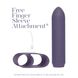 Мінівібратор Je Joue - Classic Bullet Vibrator Purple з глибокою вібрацією і фіксацією на палець SO3040 фото 8