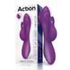 Вибратор с клиторальным отростком Action No Eleven G-Spot для стимуляции и режимом пульсации фиолетовый &mdash; фото 1 из 7
