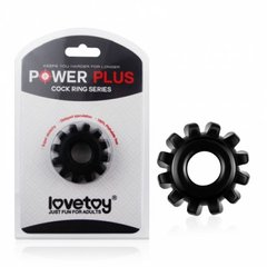 Эрекционное кольцо на член черного цвета Power Plus Lovetoy IXI59134 фото