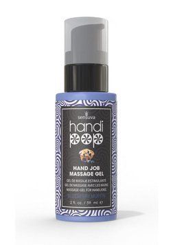 Вкусный гель для изысканных мануальных и оральных ласк Sensuva &mdash; Handipop Blueberry Muffin (59 мл),  - 1