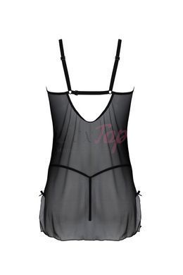Пеньюар Passion DROSERA CHEMISE black S/M - ECO Passion &mdash;  фото товара 4