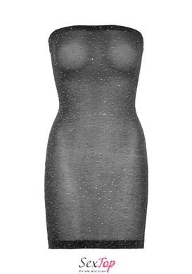 Сукня-бандо зі стразами Leg Avenue Lurex rhinestone tube dress, з люрексом, one size SO7883 фото