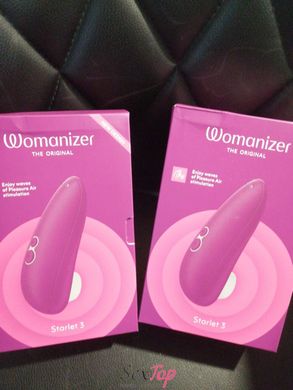 Вакуумный клиторальный стимулятор Womanizer Starlet 3 VIOLET (мятая упаковка!!!) SO8741-R фото