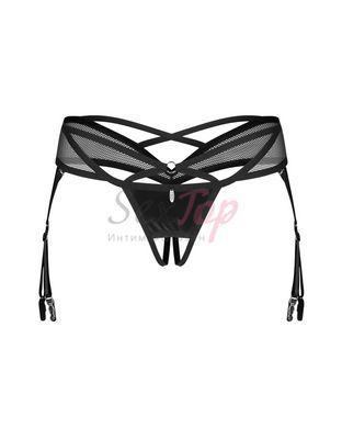 Трусики Obsessive Dominna crotchless thong 2XL/3XL &mdash;  фото товара 3