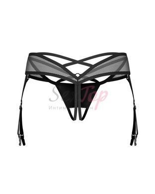 Трусики Obsessive Dominna crotchless thong 2XL/3XL &mdash;  фото товара 4