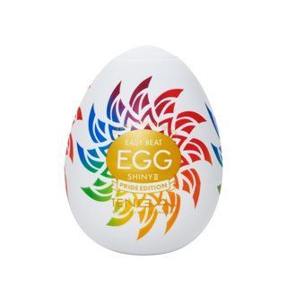 Мастурбатор-яйце Tenga Egg Shiny II Pride Edition - фото товару 1