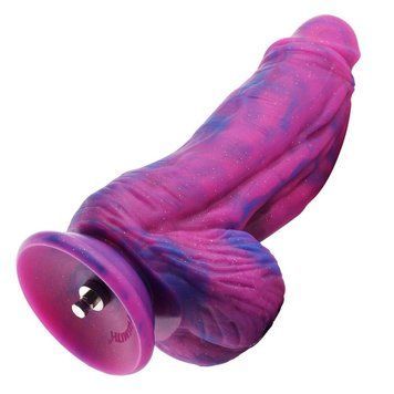 Фалоімітатор для секс-машин Hismith 9.45&Prime; Silicone Fantasy Series Dildo, система кріплення KlicLok,  - 1