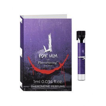 Духи с феромонами PheroStrong pheromone J for Him 1мл - фото товару 1