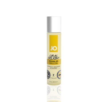 Гель для оральных ласк System JO Oral Delight Vanilla Thrill (30 мл), эффект холод-тепло &mdash;  фото товара 1