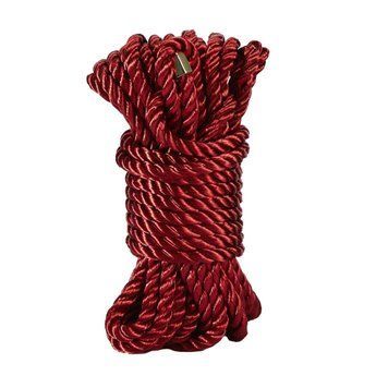 Розкішна мотузка для Шибарі Zalo Bondage Rope Red,  - 1