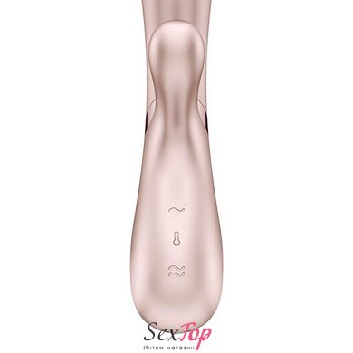 Смарт вибратор-кролик с подогревом Satisfyer Hot Lover Nude SO5543 фото