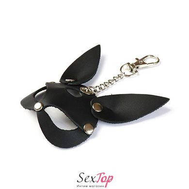 Брелок на карабіні для ключів Art of Sex Bunny, чорний SO8317 фото