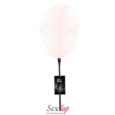 Лоскітка зі страусиним пером Art of Sex - Feather Tickler, колір Світло-рожевий SO7135 фото