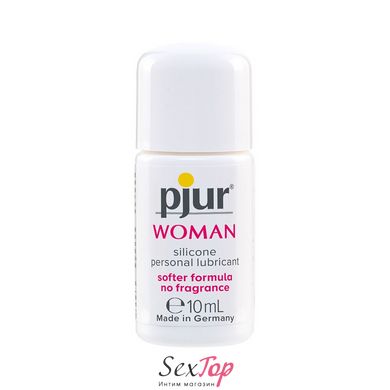 Змазка на силіконовій основі pjur Woman 10 мл, без ароматизаторів та консервантів спеціально для неї PJ10150 фото