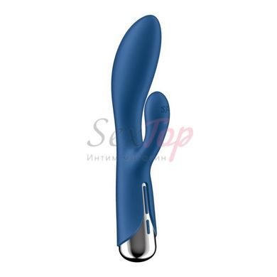 Satisfyer Spinning Rabbit 1 - Blue - фото товару 3