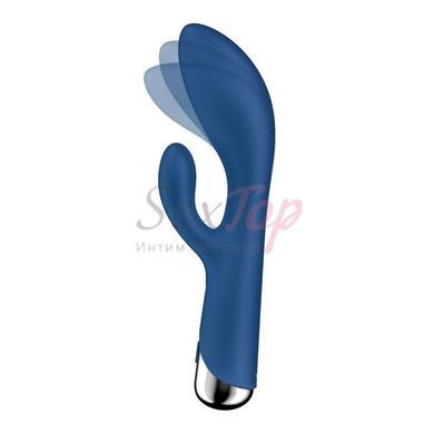 Satisfyer Spinning Rabbit 1 - Blue - фото товару 5