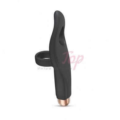 Вибратор на палец Love To Love Tickle me - BLACK ONYX перезаряжаемый, 3 варианта использования,  - 3
