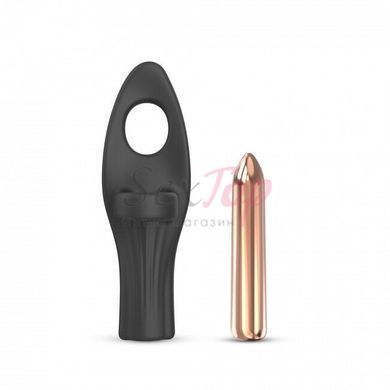 Вибратор на палец Love To Love Tickle me - BLACK ONYX перезаряжаемый, 3 варианта использования,  - 2